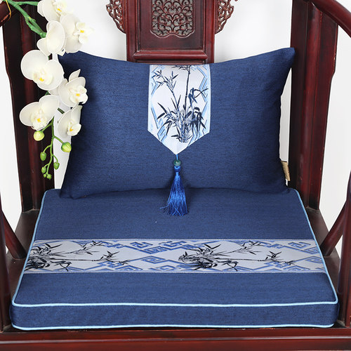 快速发货新中式客厅红木椅子坐垫I实木沙发太师椅圈椅茶桌椅