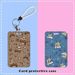 无畏契约瓦罗兰特学生滑盖卡套饭卡公交卡厂牌胸牌证件保护套定制