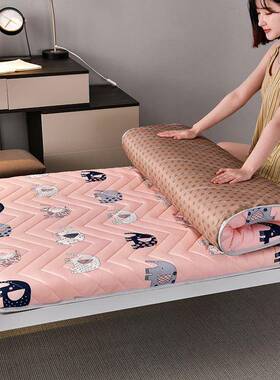 褥上下铺单人学生专PDD26852宿舍用床垫软垫折加叠厚超软榻榻米垫