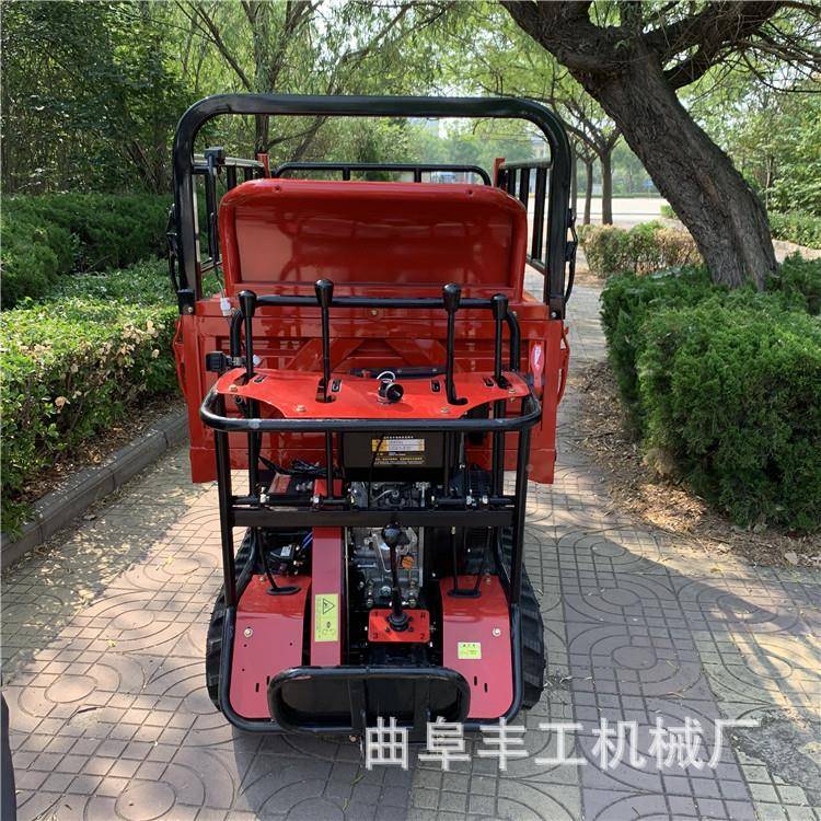 园林剪树枝升降平修台果园油拉肥输自卸车柴小型履带无品牌/采摘