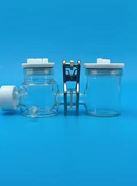 K11H型可控温光电反器可换膜石英光道窗应69916密封0化学池双通电