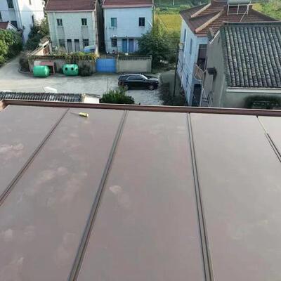 城铝合金雨阳棚阳阳光房长板隔热防晒PB铝瓦别墅庭院凉亭遮棚露棚