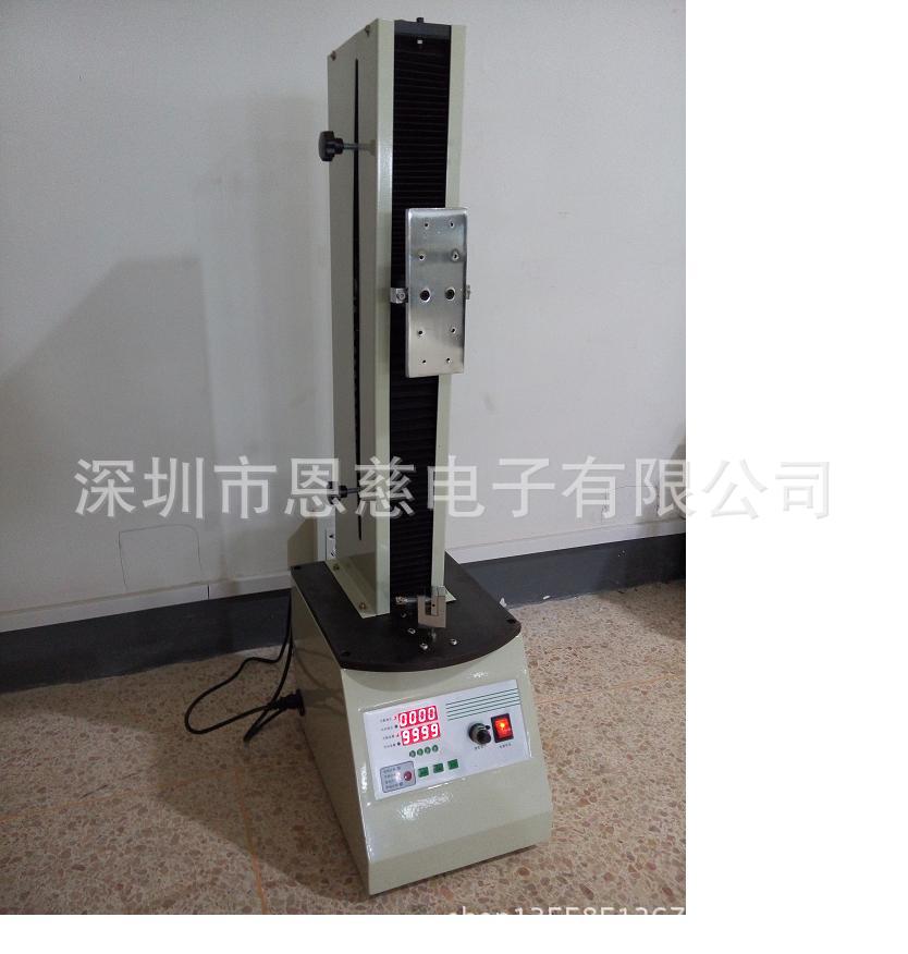 凯特HDE-1K电动单柱立式机台推拉力计测试台