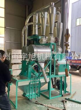 2758双面机粉机皮心分离小麦罗磨面自全动钢磨打面机