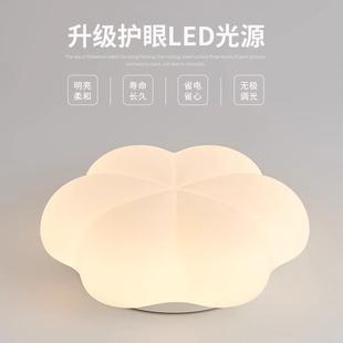 大观主卧简室灯儿2558童房灯现代约客厅奶油风园灯具朵花中山吸顶