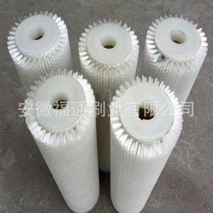 厂家械供工业机设备毛直刷辊除锈清尘洗毛刷辊玻璃尼清洗毛刷龙丝