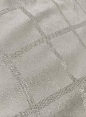 丝绸料散剪零面料16姆米几何提花缎桑波丝真RIK桑波缎提花布料