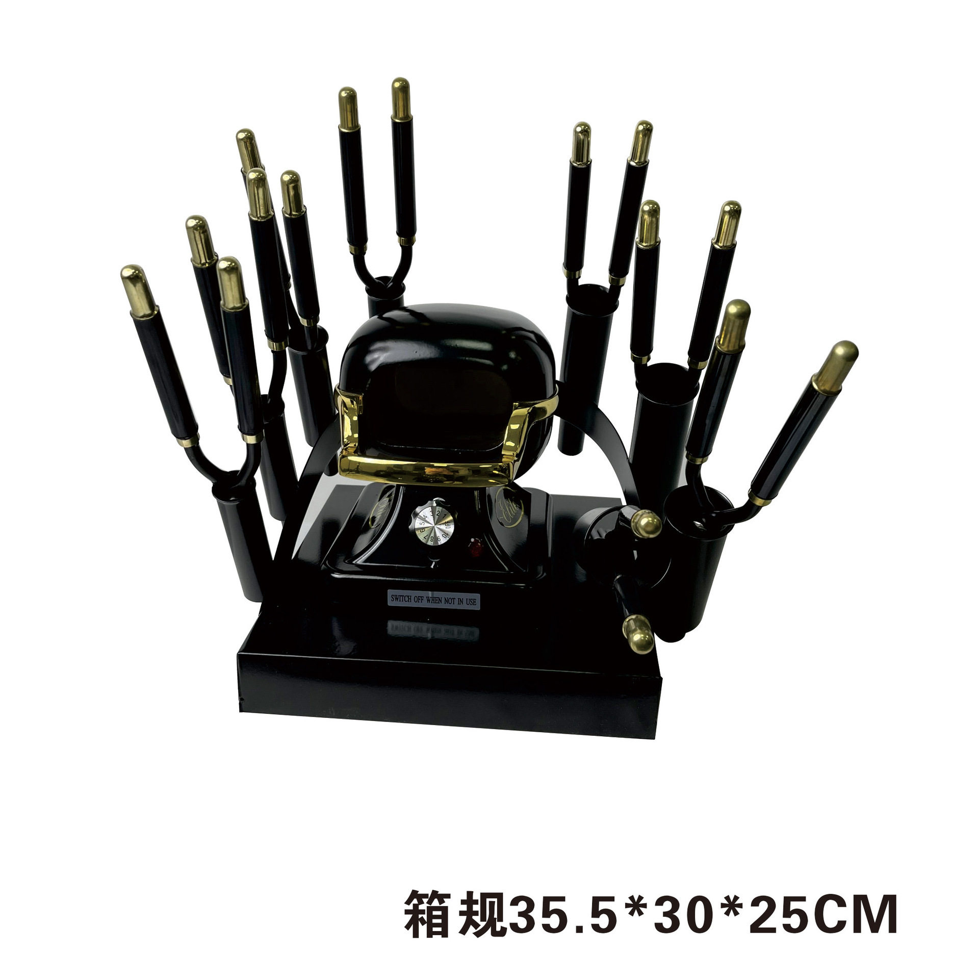 跨境十三头烫发炉理发店发廊美发加热卷发器造型工具套装厂家直销