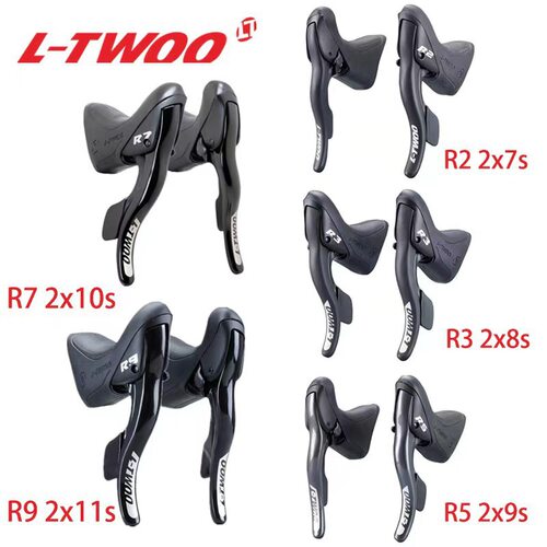 LTWOO蓝图公路手变R2/R3/R5/R7/R9自行车指拨2x7/8/9/10/11速后拨