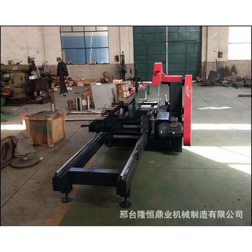 全自动圆木手推台锯XYF1米2米3米4方木推开板米机大型圆开板锯配
