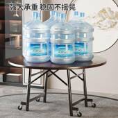 叠餐折桌新中式 圆桌家小户型餐桌TWZ 203吃饭子桌用圆形饭桌加大