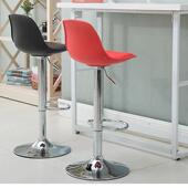 酒吧椅吧台椅高脚吧凳前台升背降旋转椅子靠家出口酒吧用简约吧椅