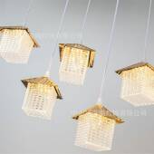 饰婚礼堂布置庆装 1OHK0鸟巢吊灯森系装 饰场景氛头围婚灯橱窗装 灯