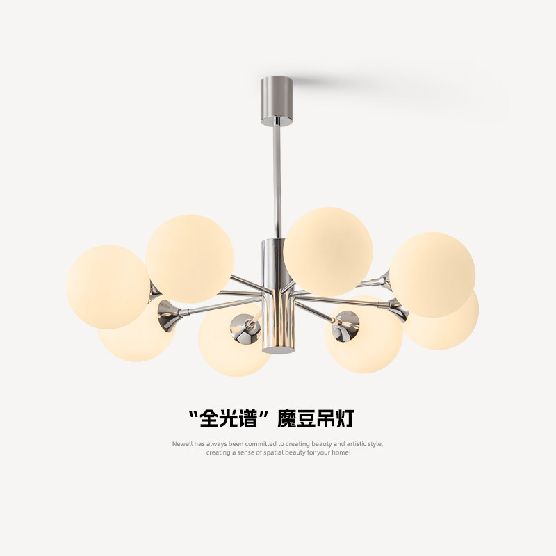 法式中古客厅吊灯复古简约书