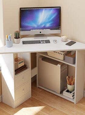 三角学习桌书拐25662角角写字桌墙转形角电脑桌简约家用角落小户