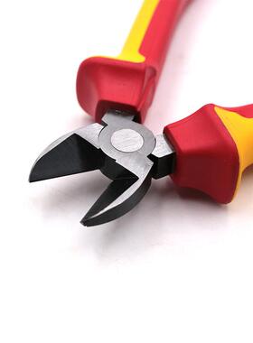 I厂家直供IN503绝缘斜口钳VDE口5电工斜钳N03