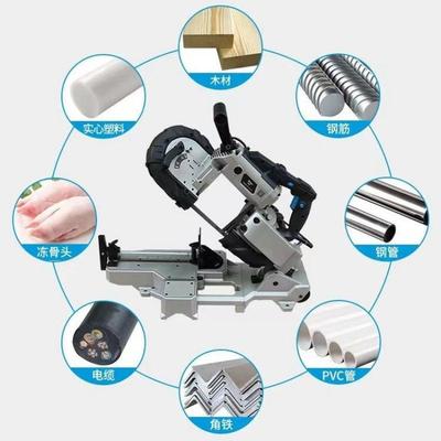 博小来FYH尔特小带锯机型家用45度木工不博锈钢锯床型台式金属切