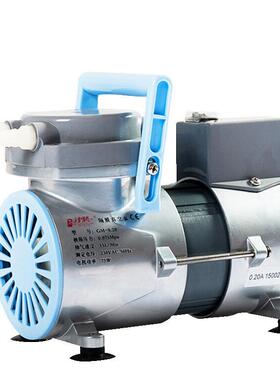 天津GM-0.20无隔油真空泵760微型实膜验室抽气泵正负压两