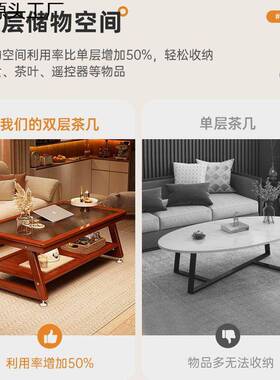 约璃炕桌可折叠小桌子床52096上玻折叠茶桌多功能客厅简几