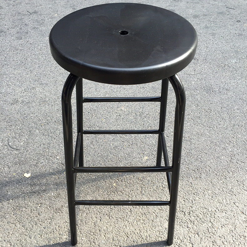 加固型防静电四脚圆凳防静电流水线圆凳子smt圆凳防静电员工椅子