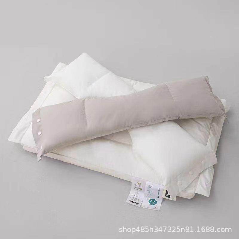 全棉睡眠棉枕护颈枕压牵引枕不压AS019脸不耳纯头单人枕芯家用成