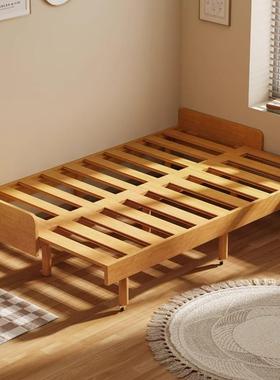 伸缩床户型书房用折32231床叠用沙发实木两双人单人坐卧两用床小