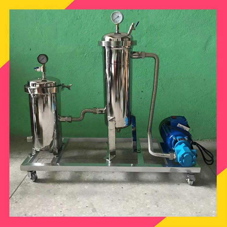 滤茶油油渣油浑浊物等细小微粒让油透明度QFB茶高滤油过机过滤器