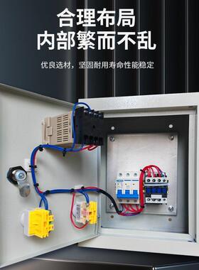 计时控制箱定继电1-2KW-22器启动开动关自断电蒸饭箱电搅机拌三相