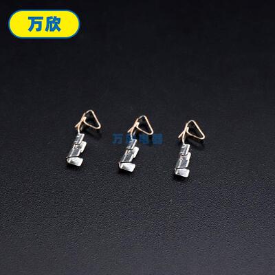 F251接冷0连带接插件散件接线端子厂家直销簧片压K弹片插件连接器