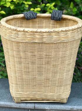 【纯竹丝篼】手工背篓竹背农家用背箩筐竹编筐四川81400竹编用篮