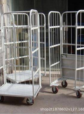 仓储笼折叠库物流台车物拣流搬48403运车折理货车移动快递分车叠