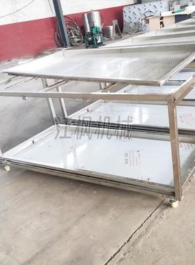 熟NKC食卤肉车分台304不锈钢晾肉漏网水漏盘漏拣篮子卤菜车沥水