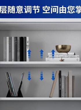 铁皮件柜办公室柜料柜财务多层凭证文铁档案柜资带锁抽屉矮93469