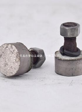 刚石磨块水磨石机配件刚砂金抛光磨混凝金土水泥5/40-80头地坪地