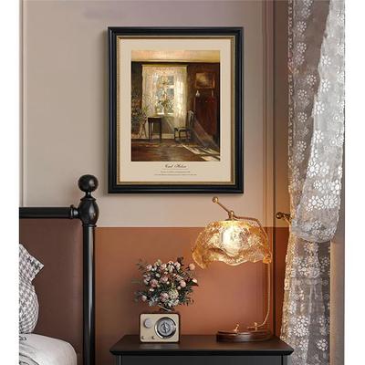 和煦暖意装霍尔斯丹麦画法式复古NQI艺术挂家画中古风客厅关饰玄