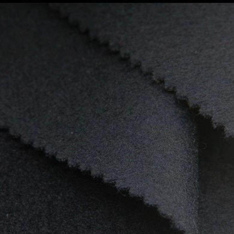 50%山羊大绒面料秋冬单面顺毛衣直呢，E93050-S现货厂家销