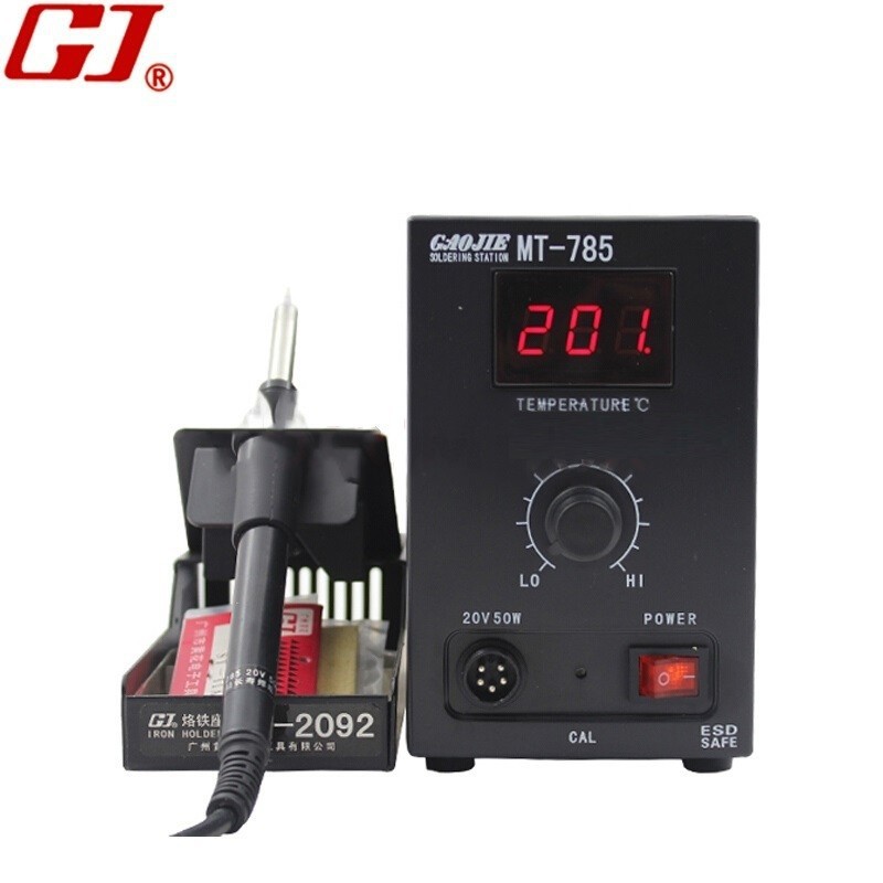 黄花高洁(GJ)MT-785工业无铅焊接数显电焊台电烙铁50W