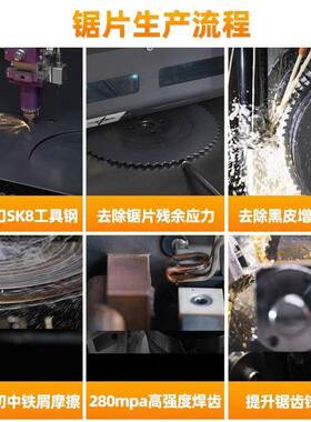 冷片不维修陶瓷合金锯片速切锈钢钛合金高圆锯机圆锯AWU盘锯进口