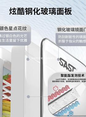 SAST车载你小冰箱1v汽车小型母51992乳储奶8L冷宿舍单人迷用制冷2