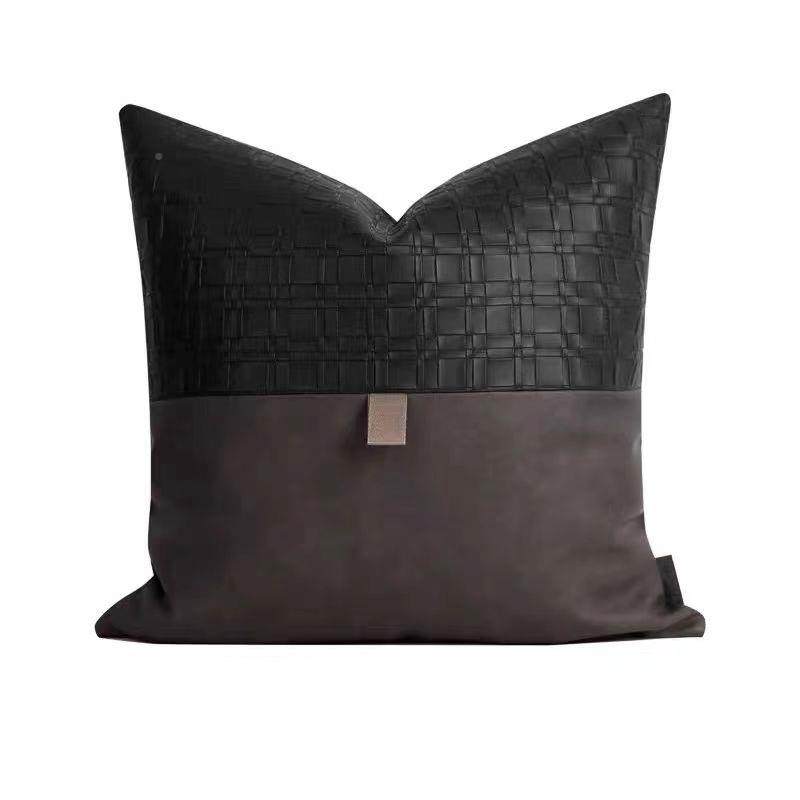 样板房抱枕奢简约现软装沙发客厅CKQ轻垫方枕样板间酒店代咖靠色