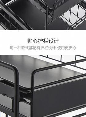 下槽置架厨房落地伸收纳水架橱柜抽拉多70330层缩储物物架收纳筐