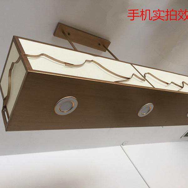 具现代中式吊古典餐厅灯灯简约KBL创意工程灯中新国风仿古客厅灯