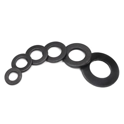 8.8级高强度发黑GB97平垫片垫圈 M6M8M12M16M20M24M30M36M42M64