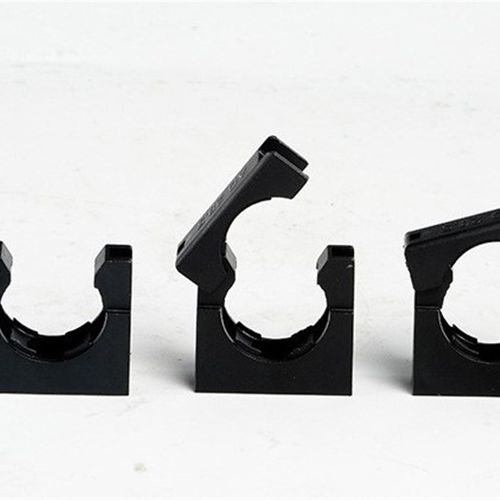 PE塑料波纹管固定支架 固定管架管卡管夹卡座软管固定夹子