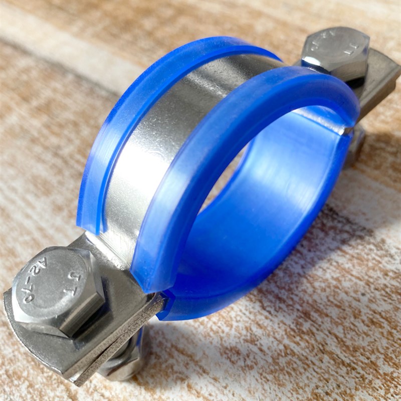 不锈钢加厚管夹抱箍管卡卡子电线杆卡箍管支架管夹收紧水管固定器
