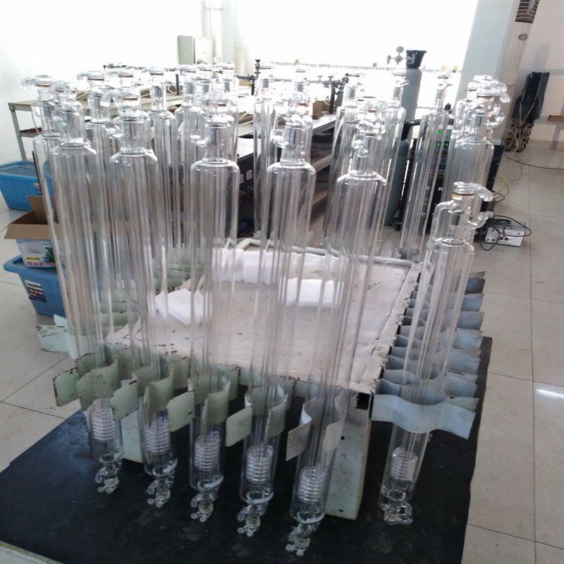 激光管CO2激光管40W50W60W80W100W激光器 切割机 雕刻机配件
