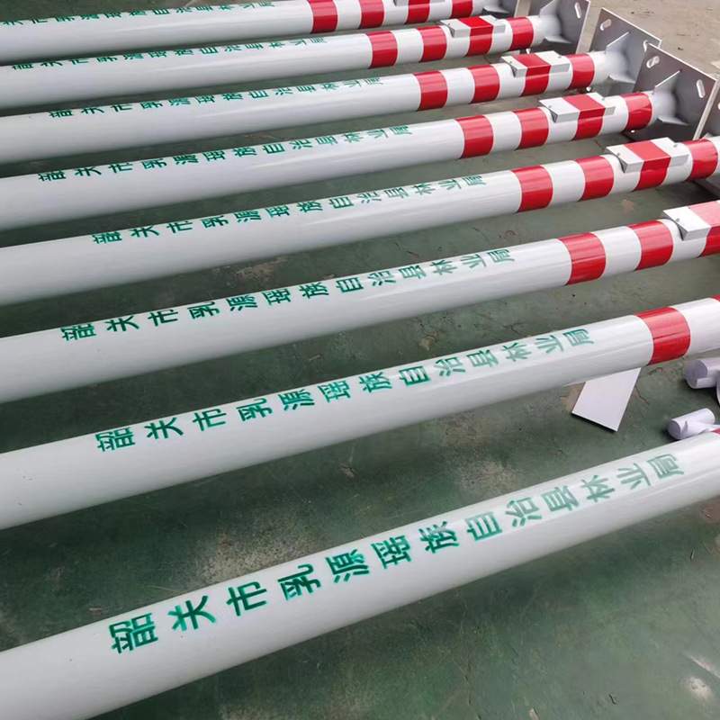 道路八角杆监控立杆 6米8米10米12米 监控立柱指示杆小区监控杆