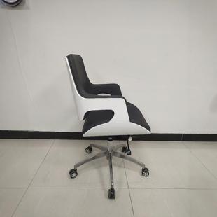 贸易进出口经理老板椅简约舒适会议接待椅家用可升降滑动旋转椅子
