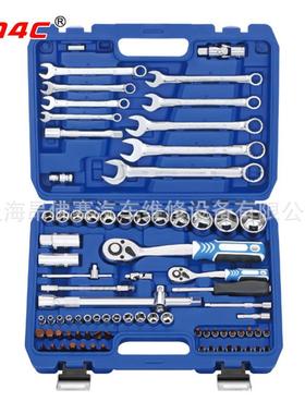 82件工具组套搭配工具车使用汽修工具A1-E08201