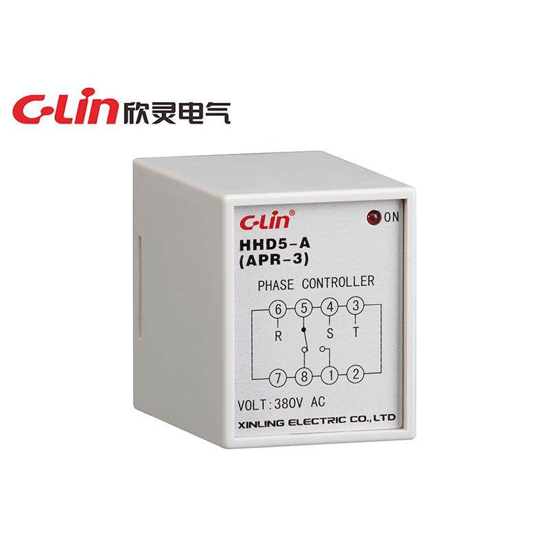 欣灵HHD5-A相序保护继电器底座另配AC380V(APR-3)